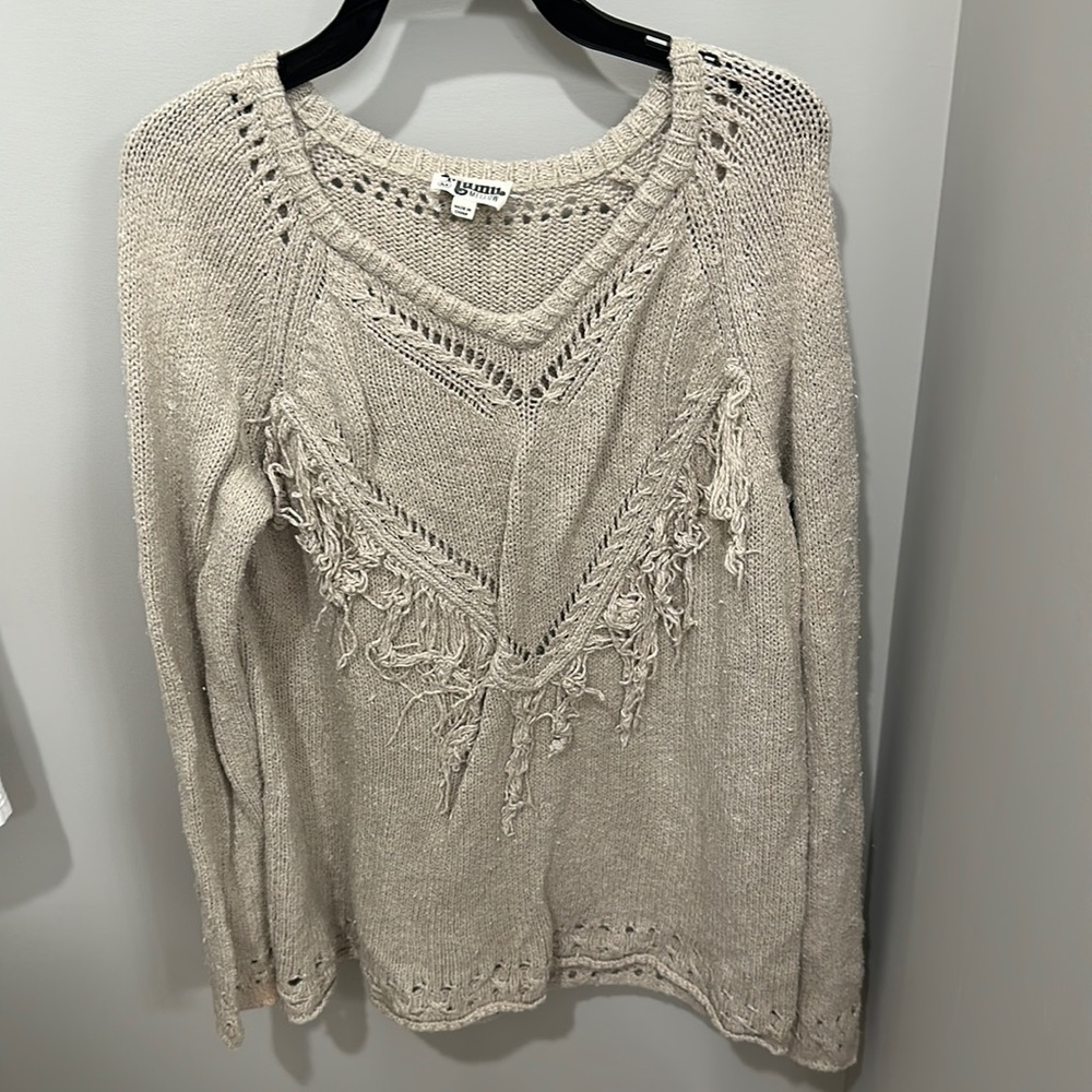 Show Me Your Mumu Fringe Sweater